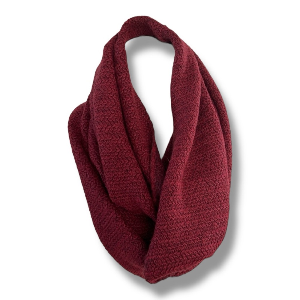 🦋 5/$25 - Topshop Infinity Knit Burgundy Snood Scarf